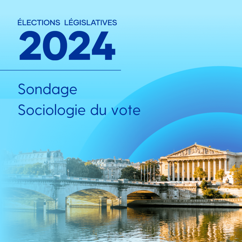 Législatives 2024 – Sondage Sociologie du vote
