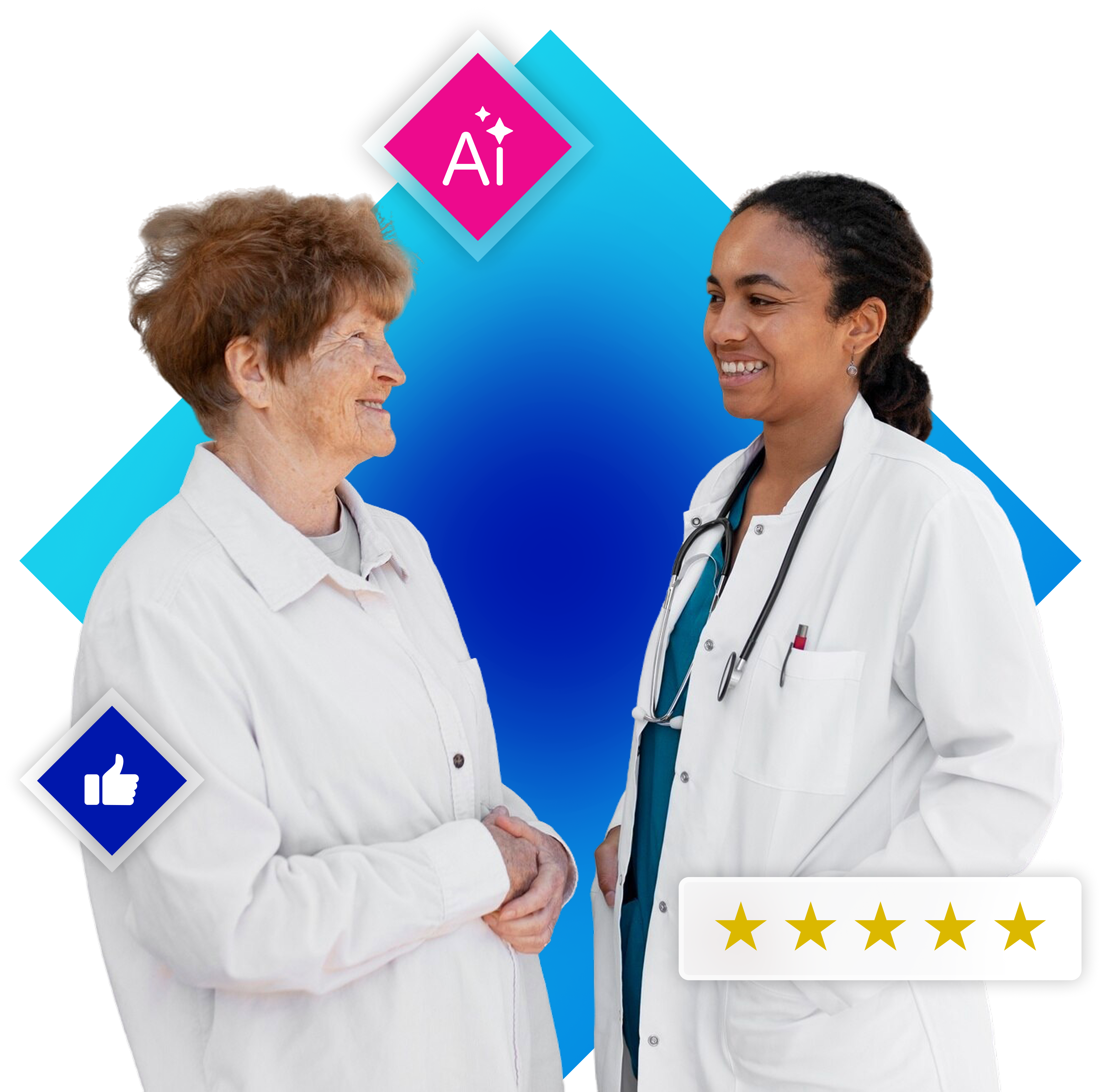 Doctor consulting with patient during a medical appointment, discussing health concerns