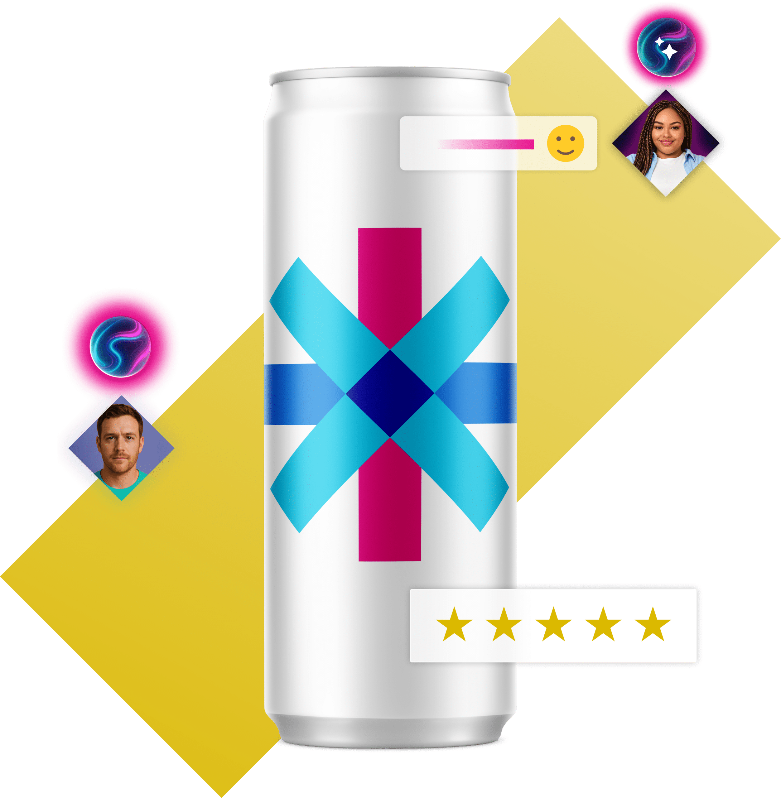 Toluna's Rapid Claims AI Screens claims, ideas, flavors, product attributes, and brand messages quickly and efficiently, powered by Toluna synthetic personas