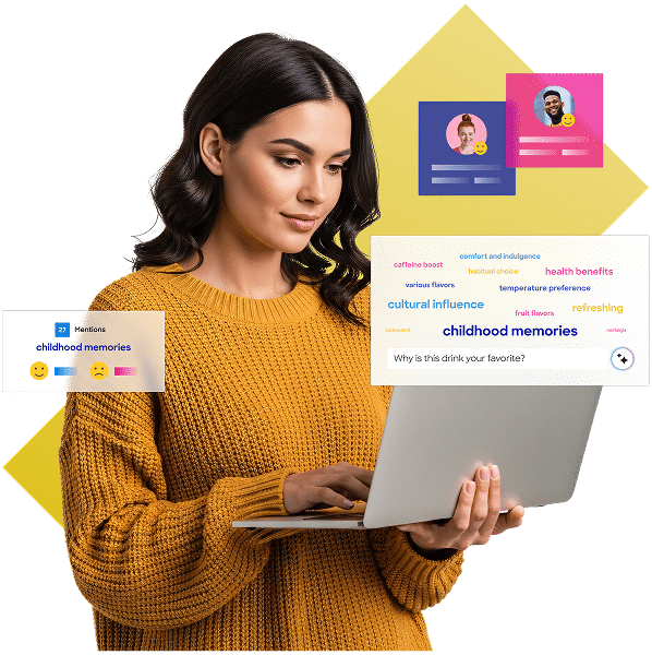 Toluna's SmartCloud leverages AU ti turn open-ended feedback into deeper understanding